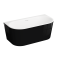 Акрилова ванна SOLA  чорний глянець, 150 x 75 см