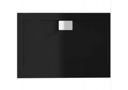 Душовий піддон Polimat Vegar 120x80x4,5 чорний (00187)