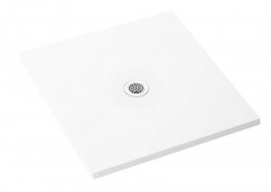 Душовий піддон FRESCO білий глянцевий, 100 x 100  х 2,5/1,3 см