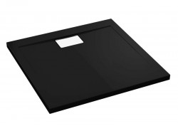 Душовий піддон VEGAR чорний, 140 x 100  х 4,5/1,5 см