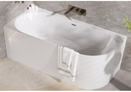 Акрилова ванна SOLA ліва біла, 160 x 75 см