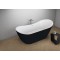 Акрилова ванна ABI чорна матова, 180 x 80 см