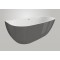 Акрилова ванна RISA графітова, 160 x 80 см