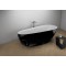 Акрилова ванна SHILA чорна глянцева, 170 x 85 см