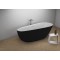 Акрилова ванна SHILA чорна матова, 170 x 85 см