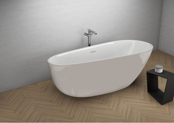 Акрилова ванна SHILA сіра, 170 x 85 см