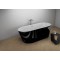 Акрилова ванна UZO чорна глянцева, 160 x 80 см